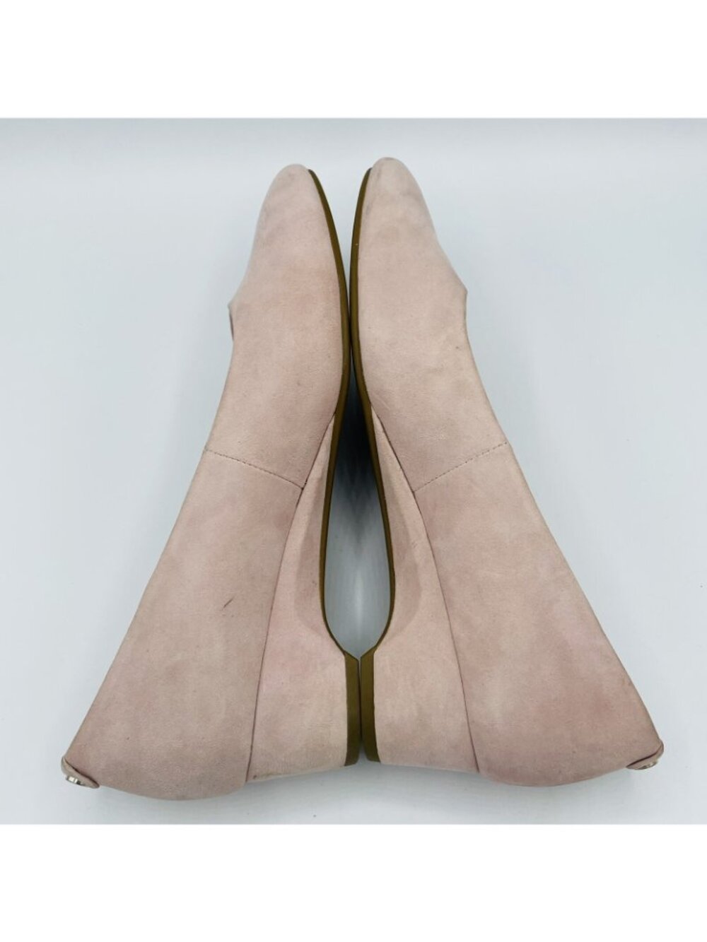 Taryn Rose Womens Heels Size 6.5 B Pink Suede Leather Babs Slip on Shoes Pumps - Picture 11 of 12